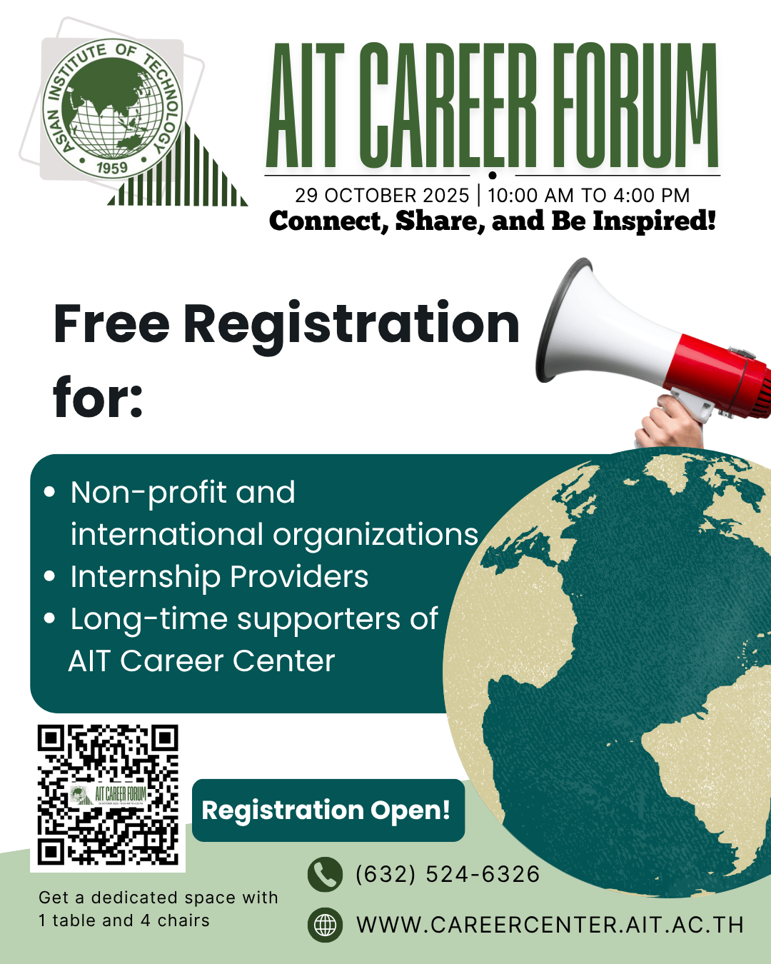 AIT Career Forum 2025 Poster