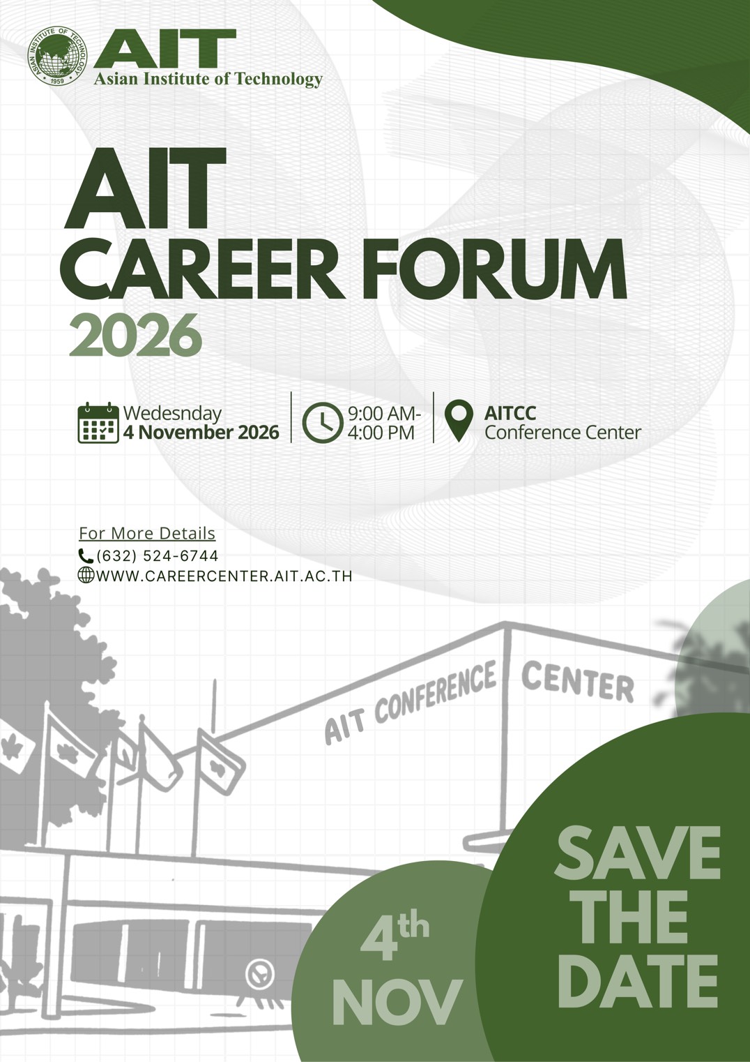 AIT Career Forum 2026 Poster